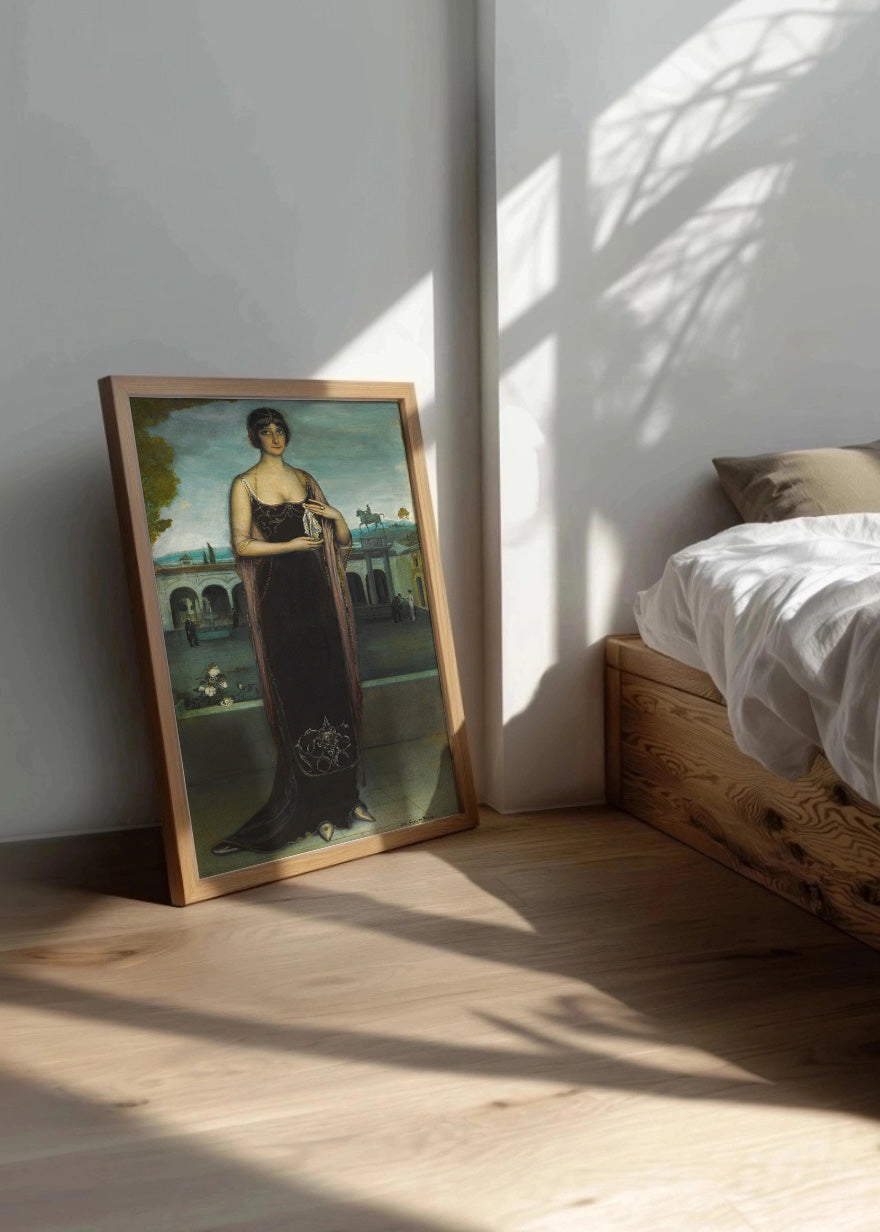 Cuadro Adela carbone, la tanagra (Julio Romero de Torres)