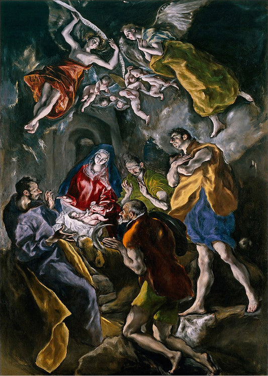 Cuadro Adoración de los pastores (El Greco)