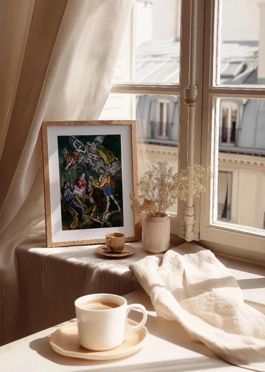 Cuadro Adoración de los pastores (El Greco)