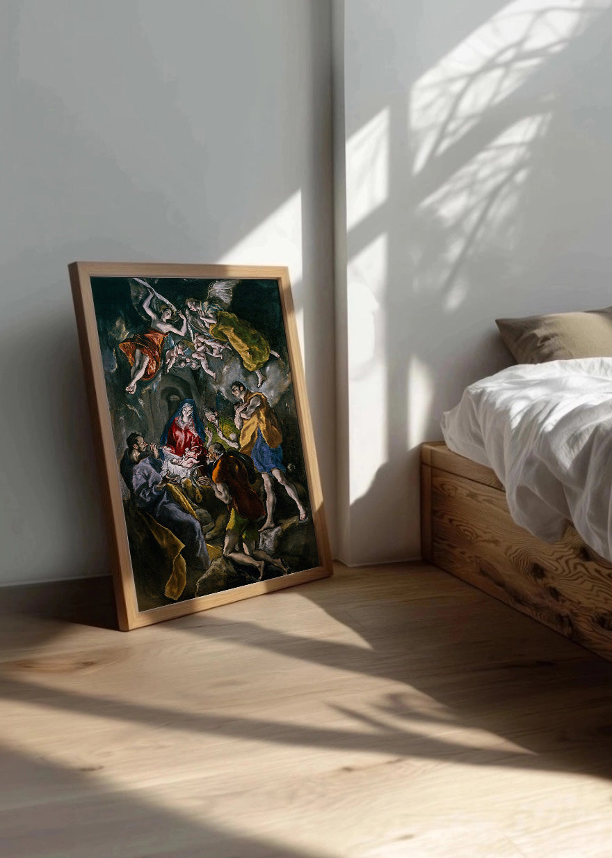 Cuadro Adoración de los pastores (El Greco)