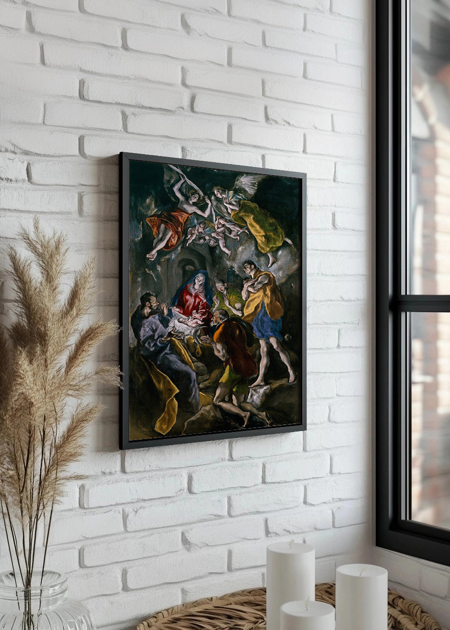 Cuadro Adoración de los pastores (El Greco)