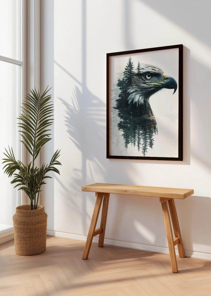 Cuadro Águila del bosque - naturaleza