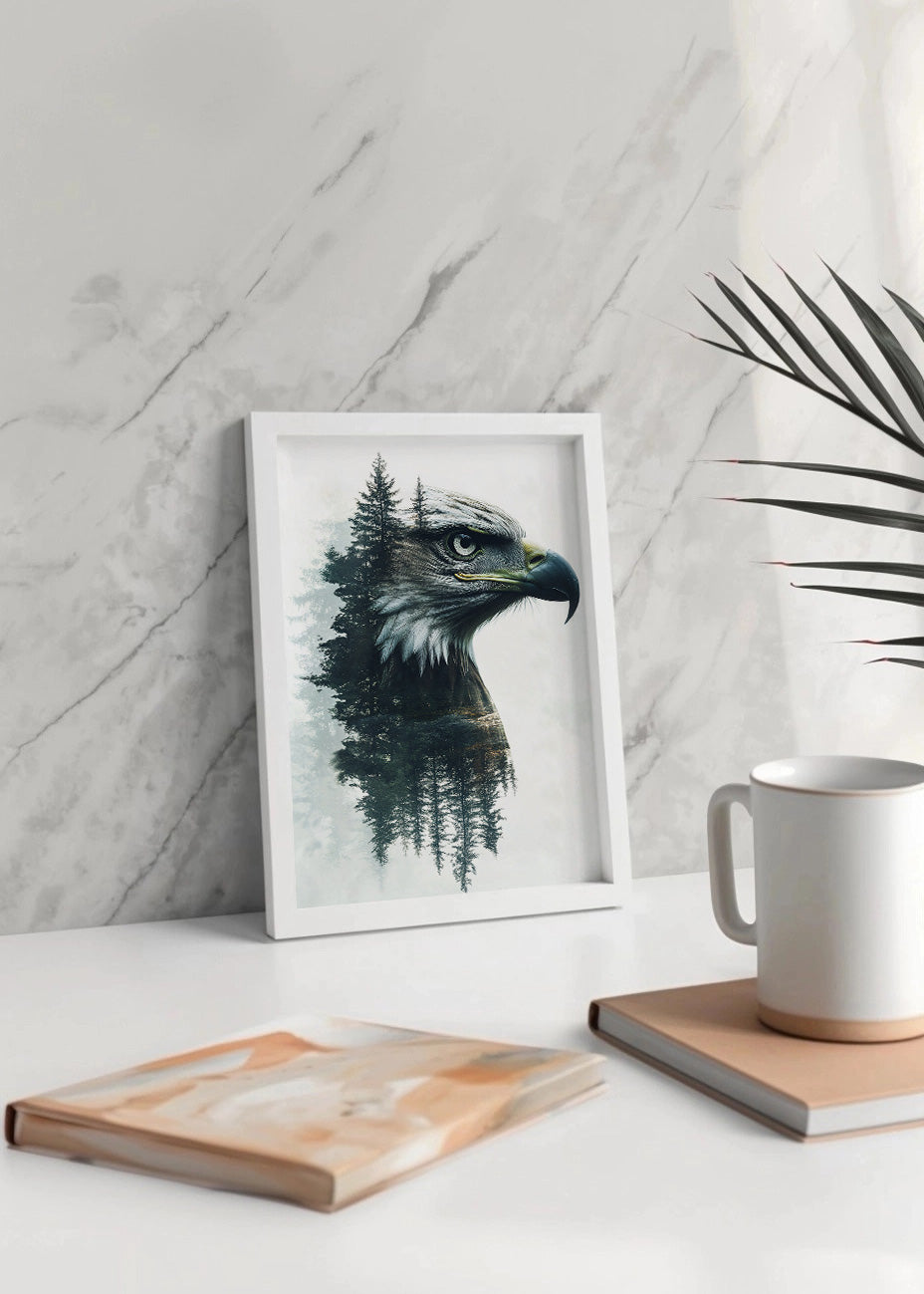 Cuadro Águila del bosque - naturaleza