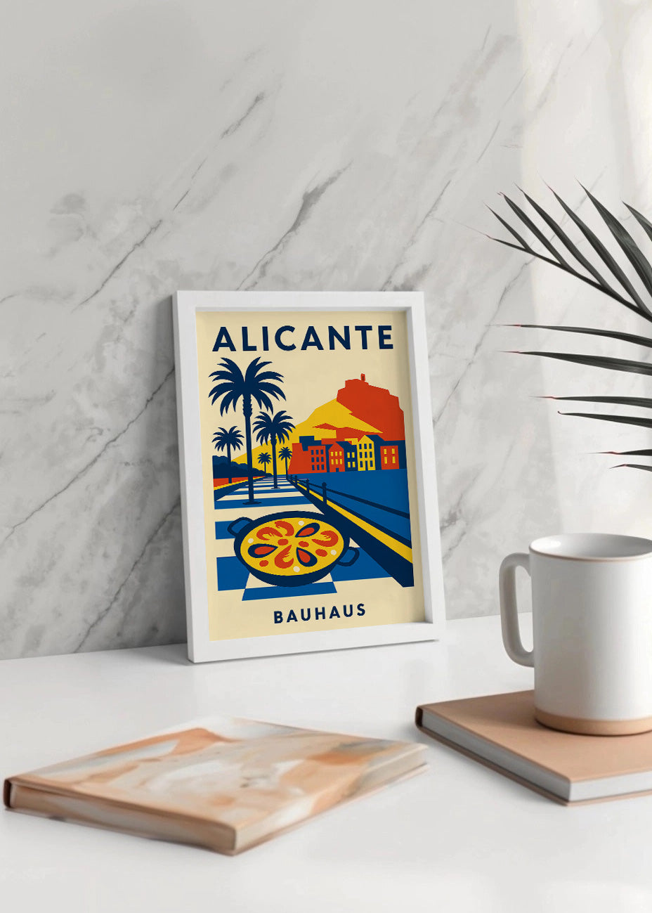 Cuadro Alicante Poster Bauhaus