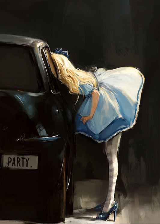 Cuadro Alicia en el pais