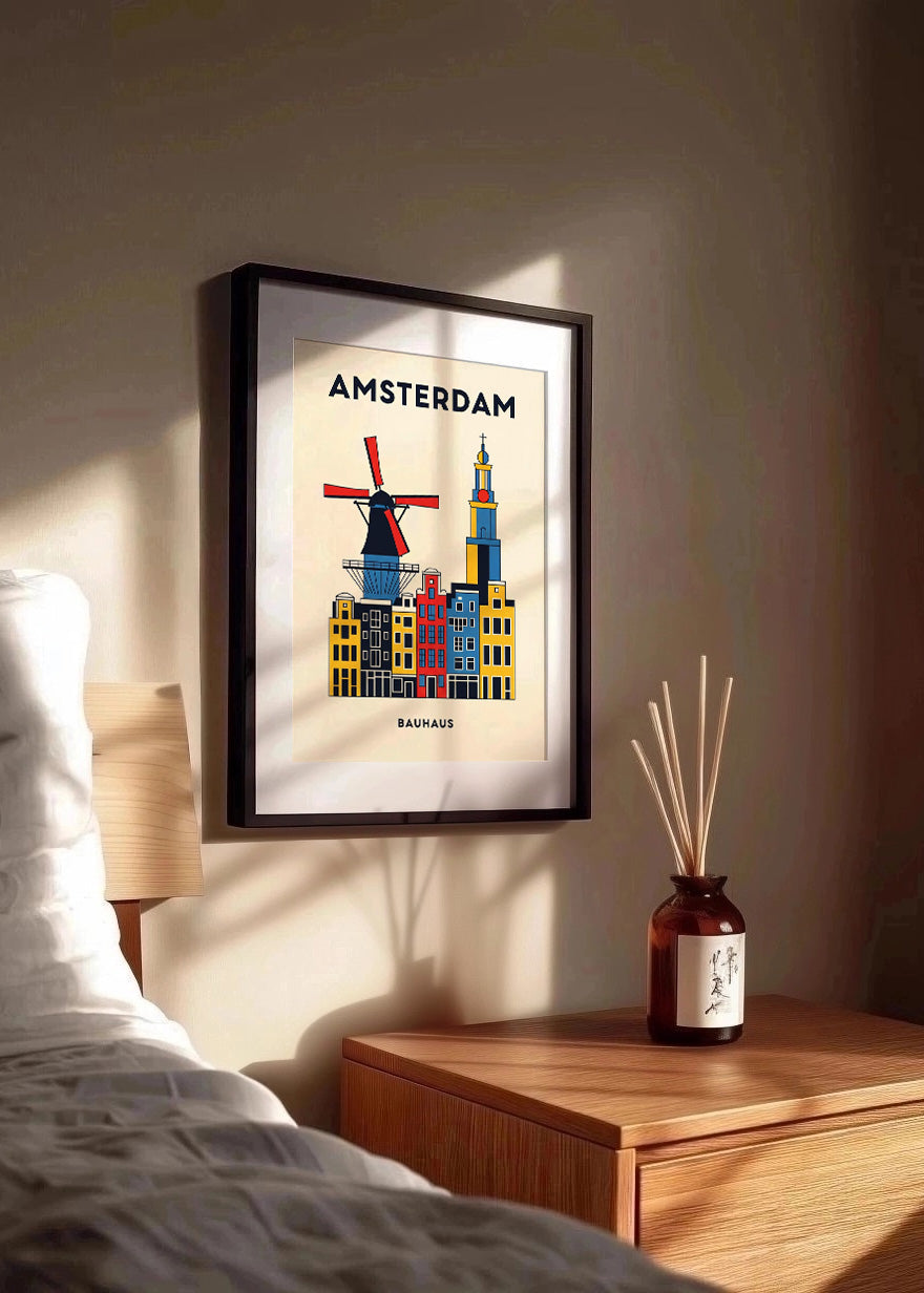 Cuadro Amsterdam Poster Bauhaus