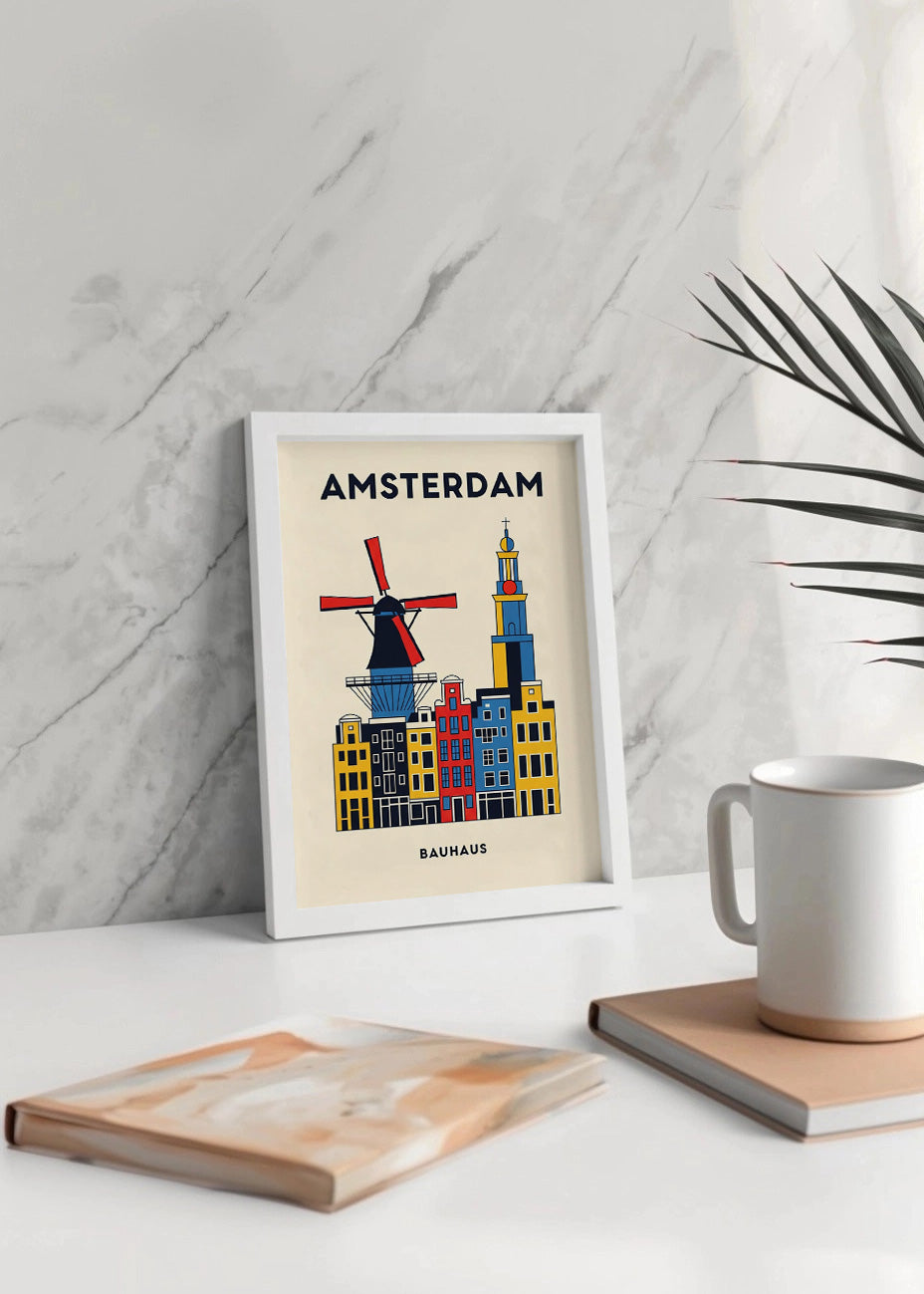 Cuadro Amsterdam Poster Bauhaus