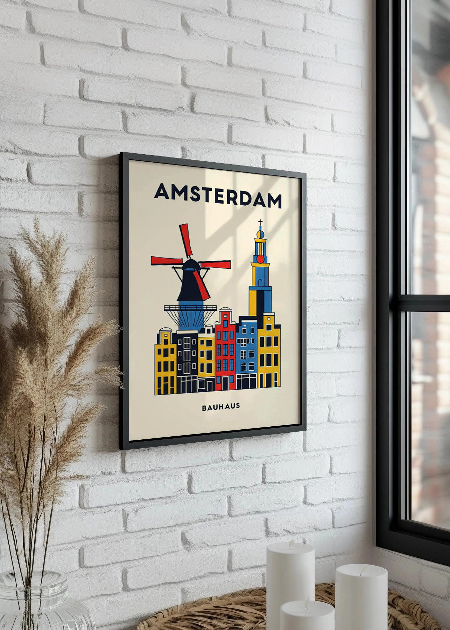 Cuadro Amsterdam Poster Bauhaus