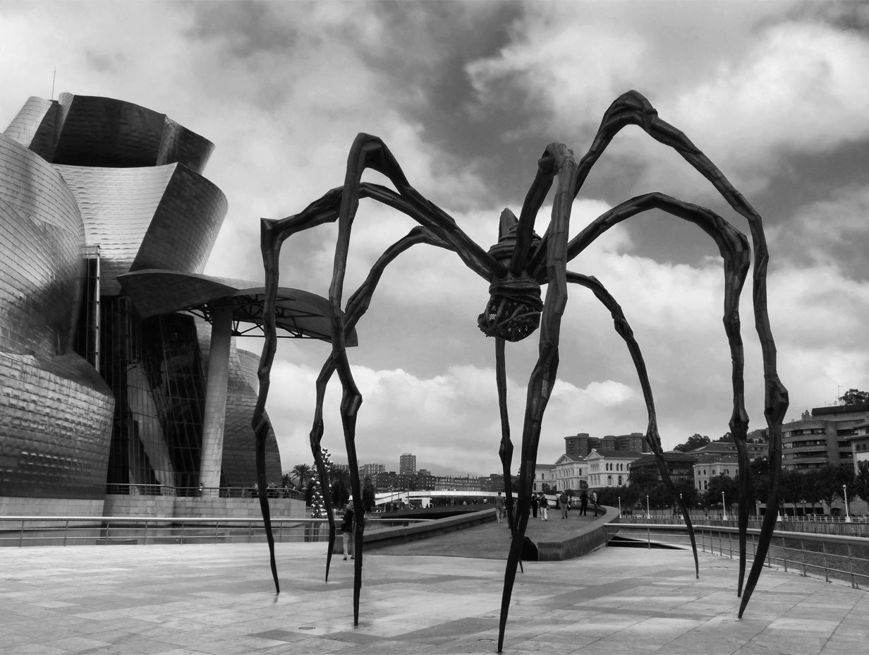 Cuadro de Araña Mamá (Maman) en el Guggenheim - Fine Artic