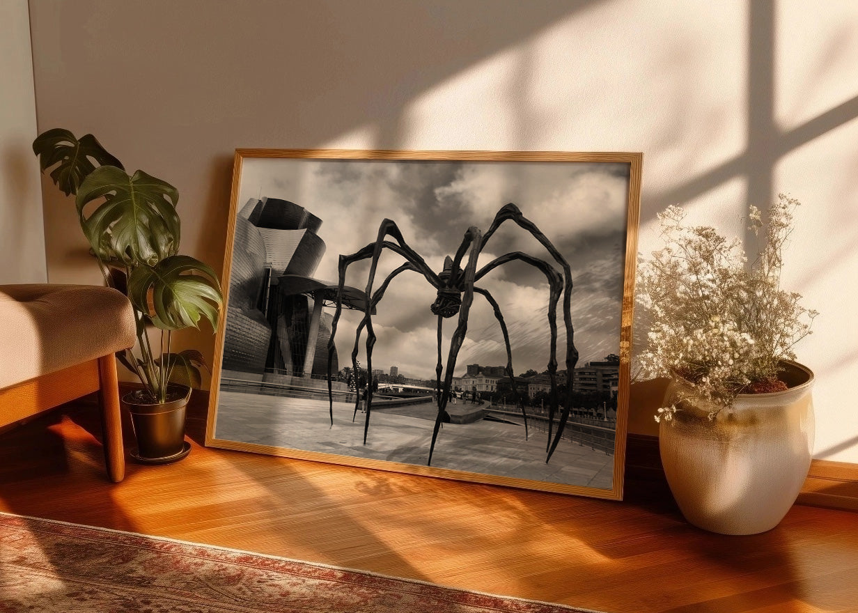 Cuadro Araña Mamá (Maman) en el Guggenheim