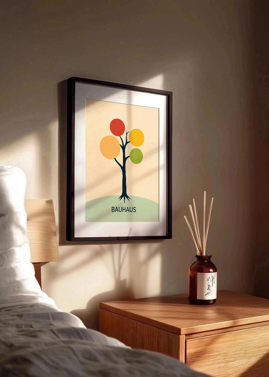Cuadro Árbol Bauhaus