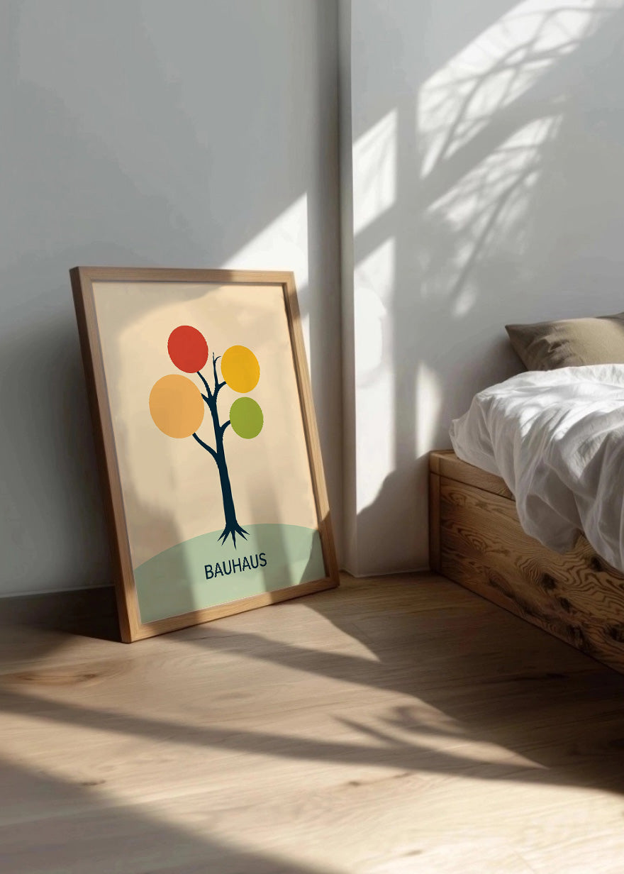 Cuadro Árbol Bauhaus