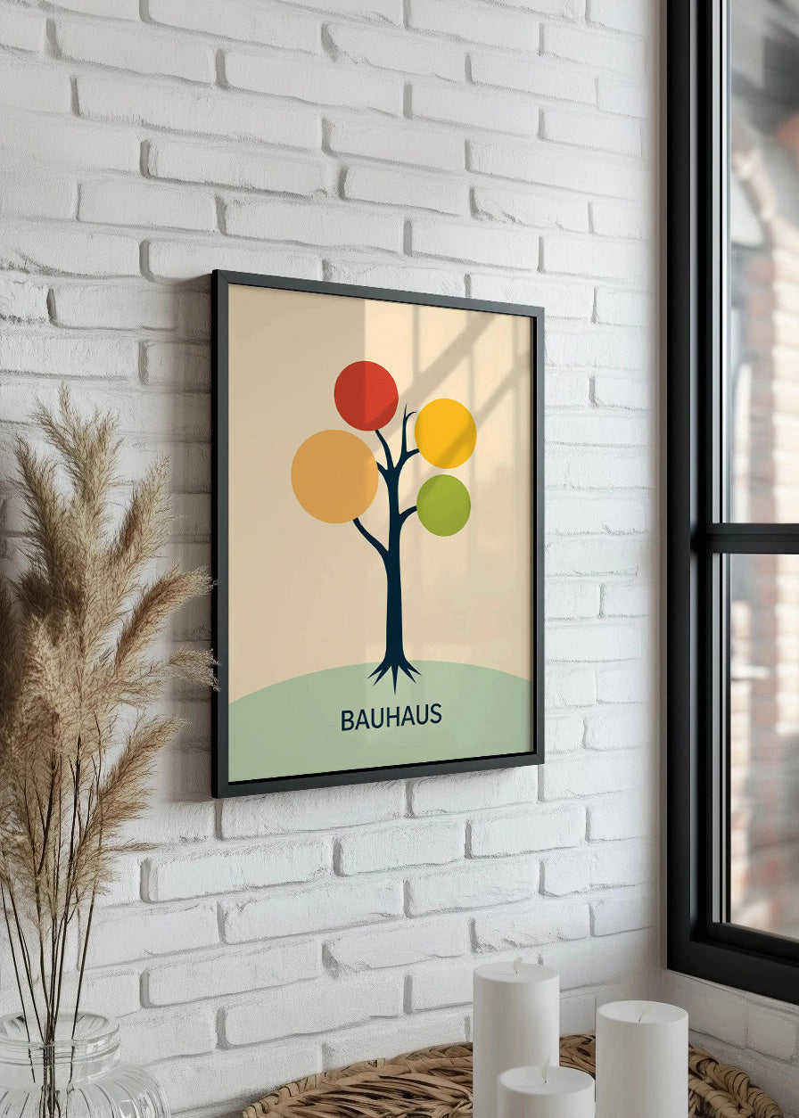 Cuadro Árbol Bauhaus