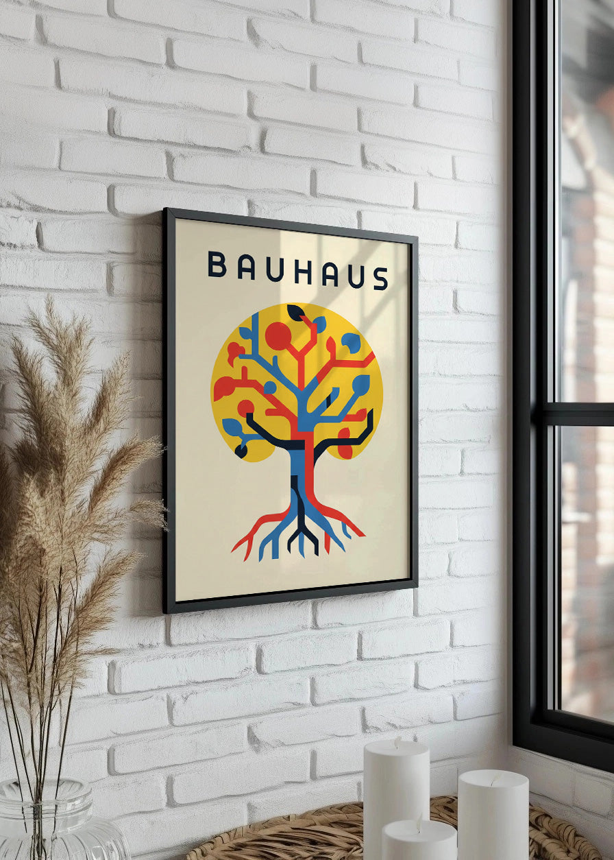 Cuadro Árbol de la vida Bauhaus