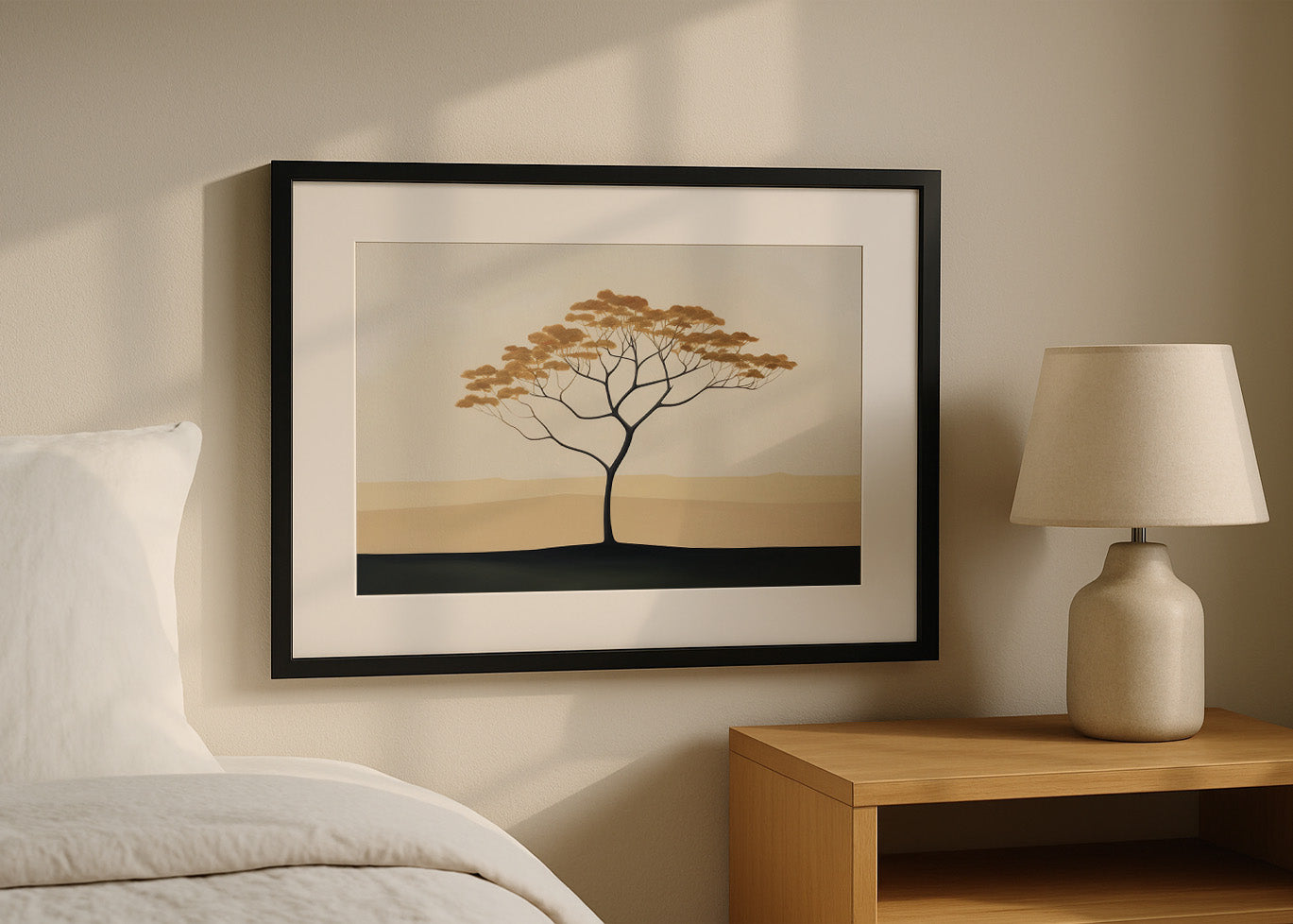 Cuadro Árbol solitario