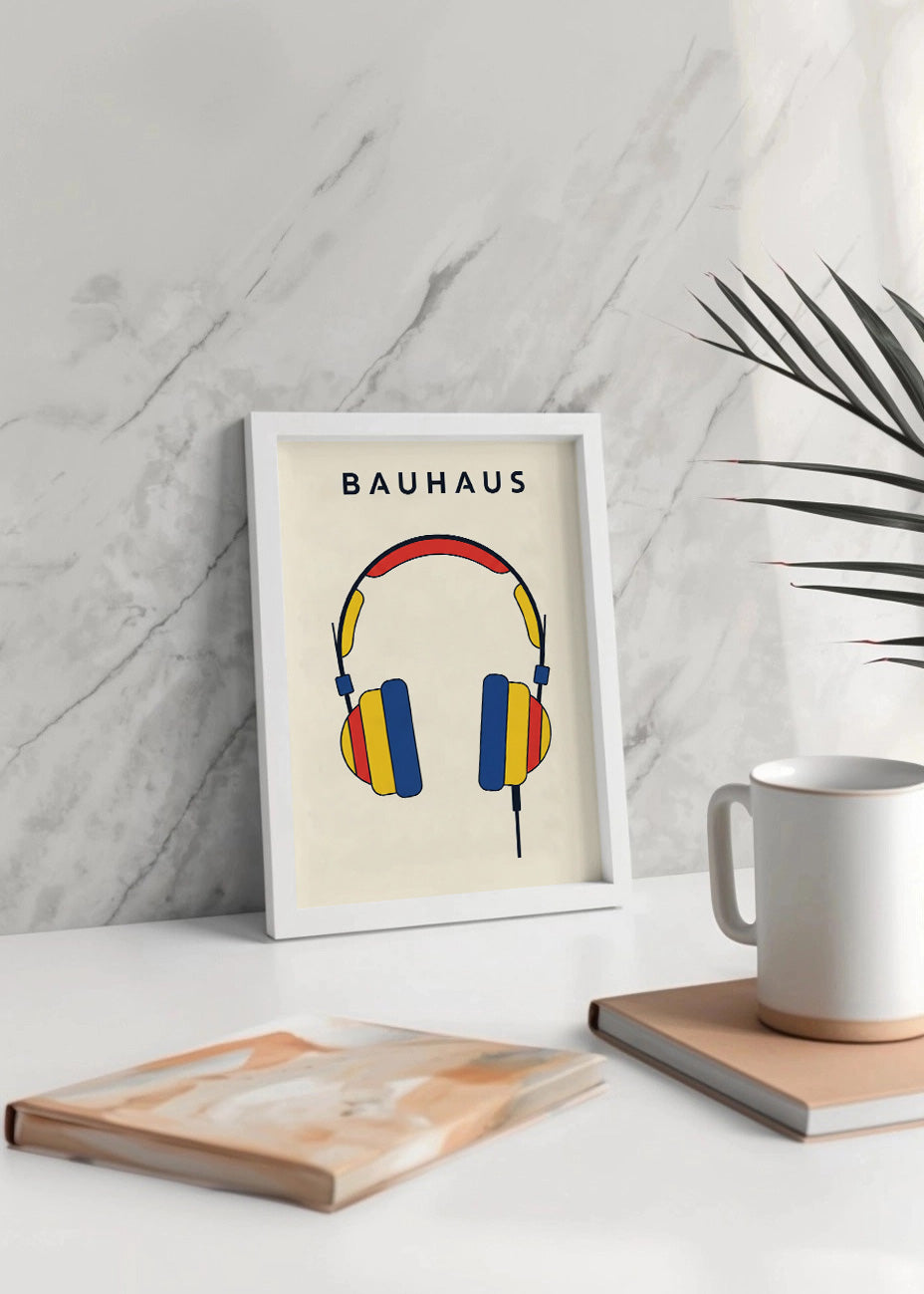 Cuadro Auriculares Bauhaus