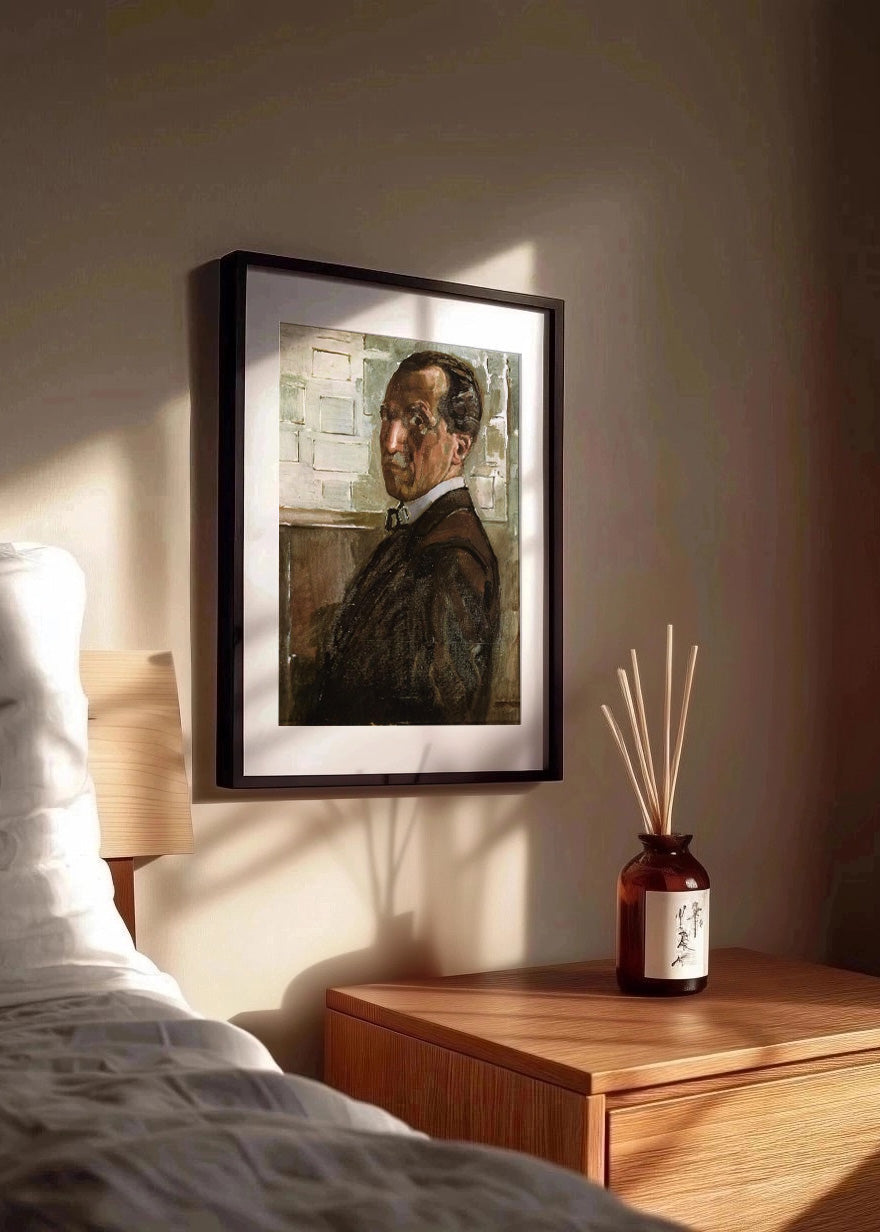 Cuadro Autorretrato de Mondrian