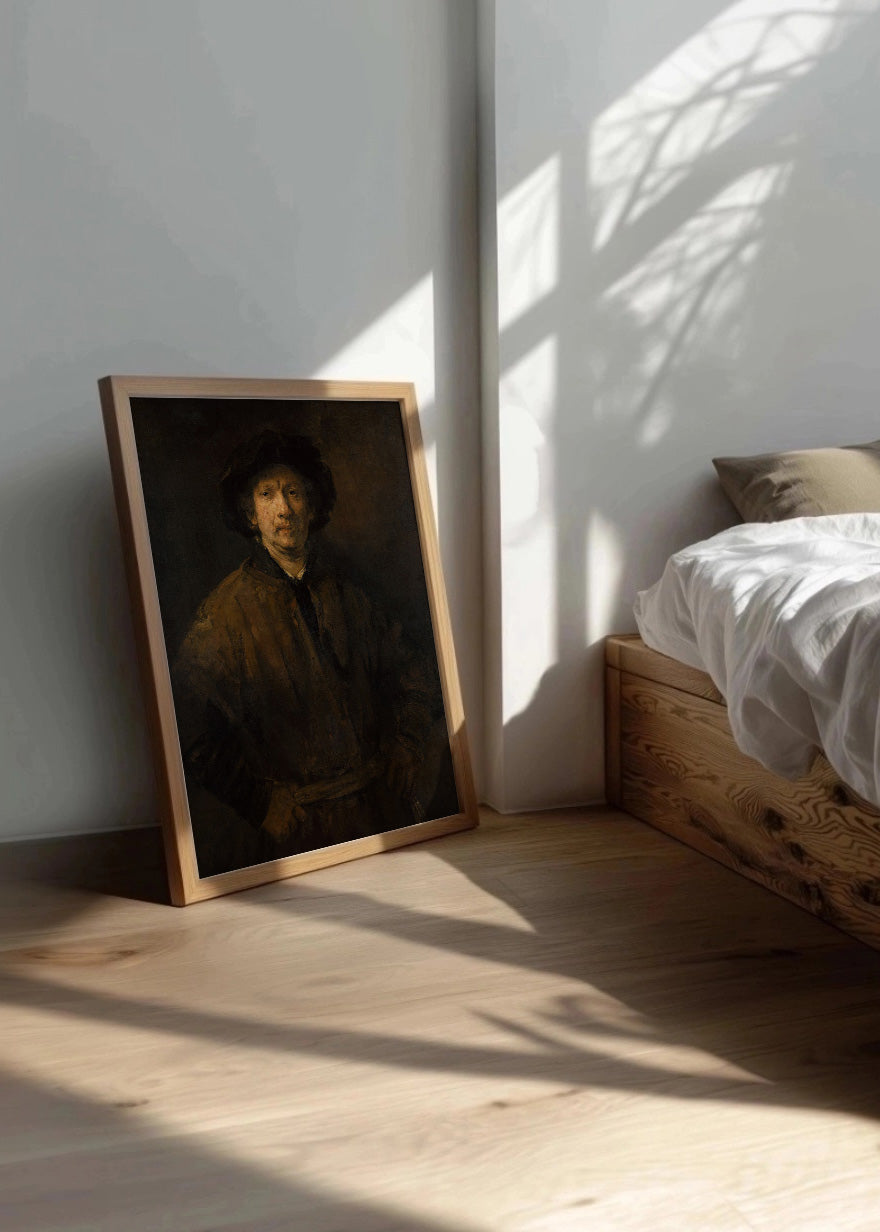 Cuadro Autorretrato Rembrandt