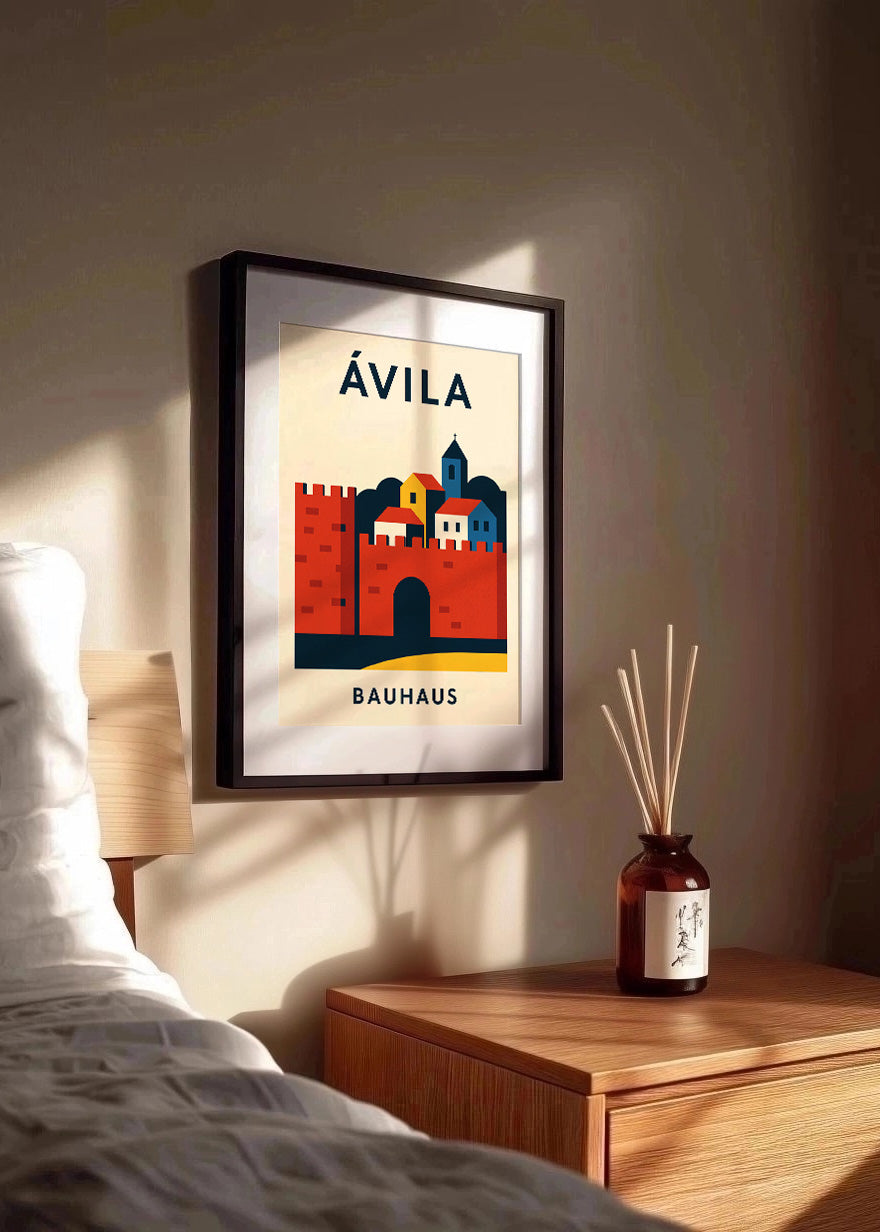 Cuadro Ávila Poster Bauhaus