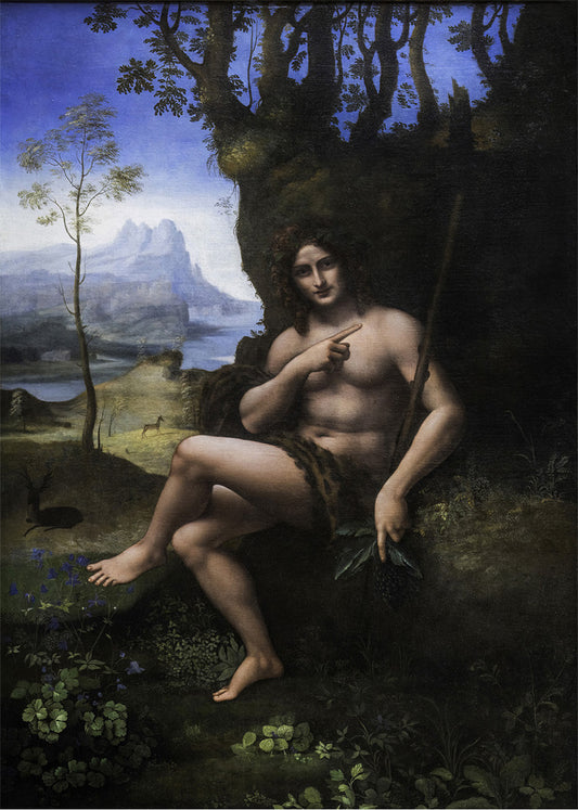 Cuadro Baco o San Juan Bautista (Leonardo Da Vinci)