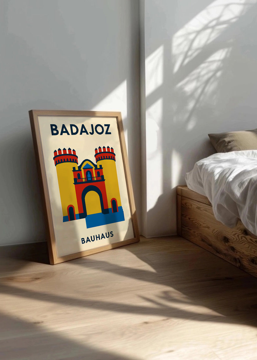 Cuadro Badajoz Poster Bauhaus