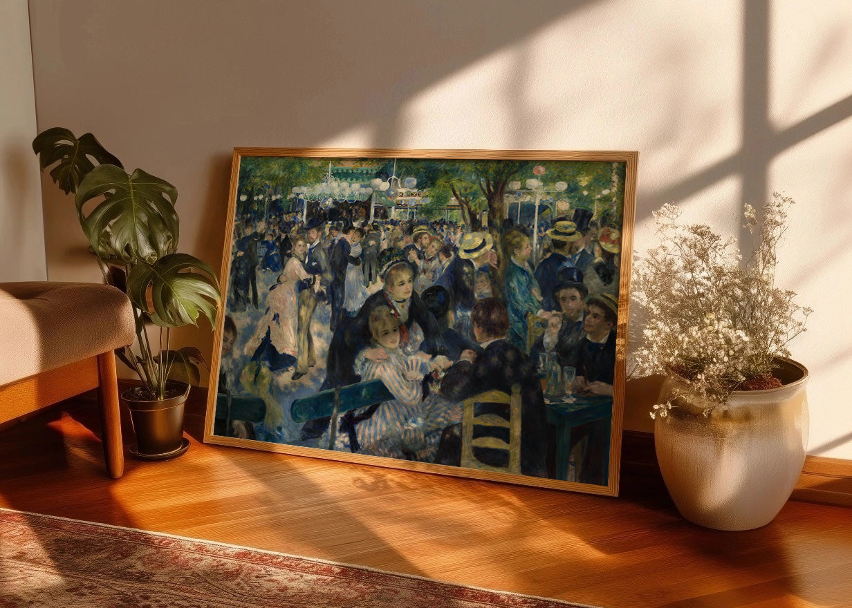 Cuadro Baile en Le Moulin de la Galette (Renoir)
