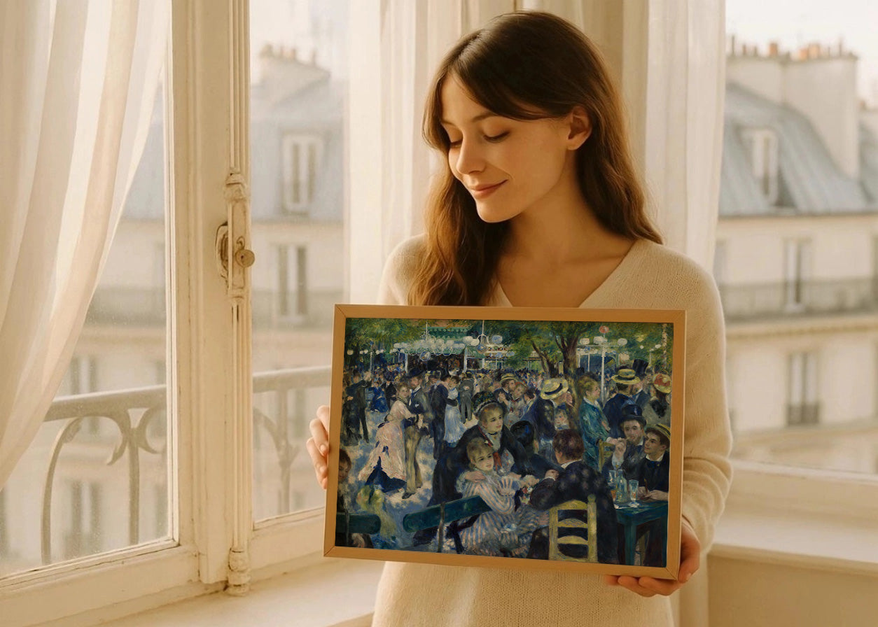 Cuadro Baile en Le Moulin de la Galette (Renoir)
