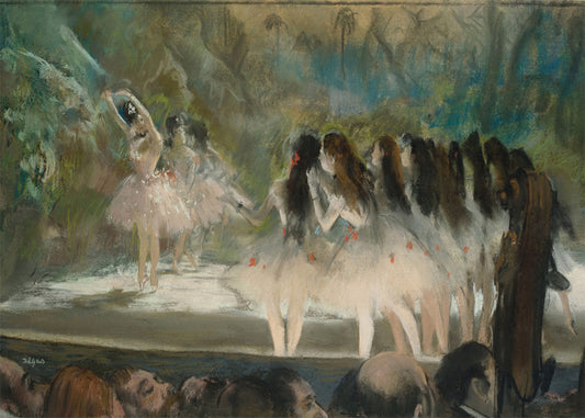 Cuadro Ballet en la Ópera de París (Edgar Degas)