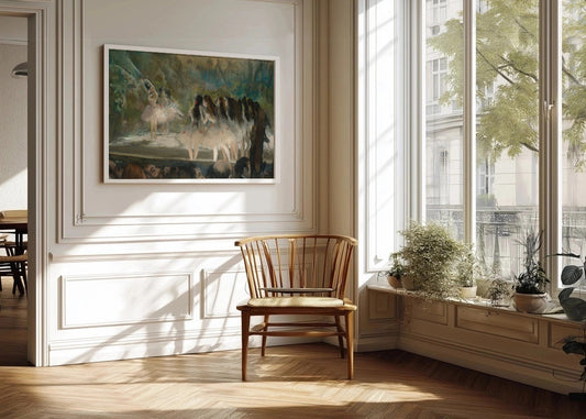 Cuadro Ballet en la Ópera de París (Edgar Degas)