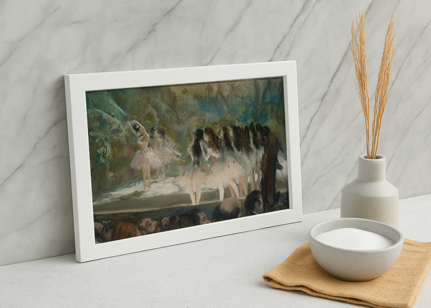 Cuadro Ballet en la Ópera de París (Edgar Degas)