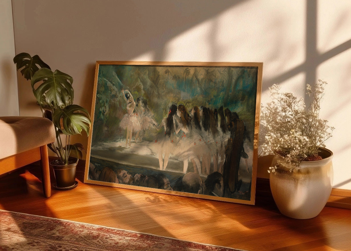 Cuadro Ballet en la Ópera de París (Edgar Degas)