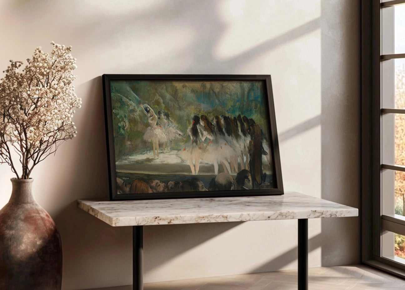 Cuadro Ballet en la Ópera de París (Edgar Degas)