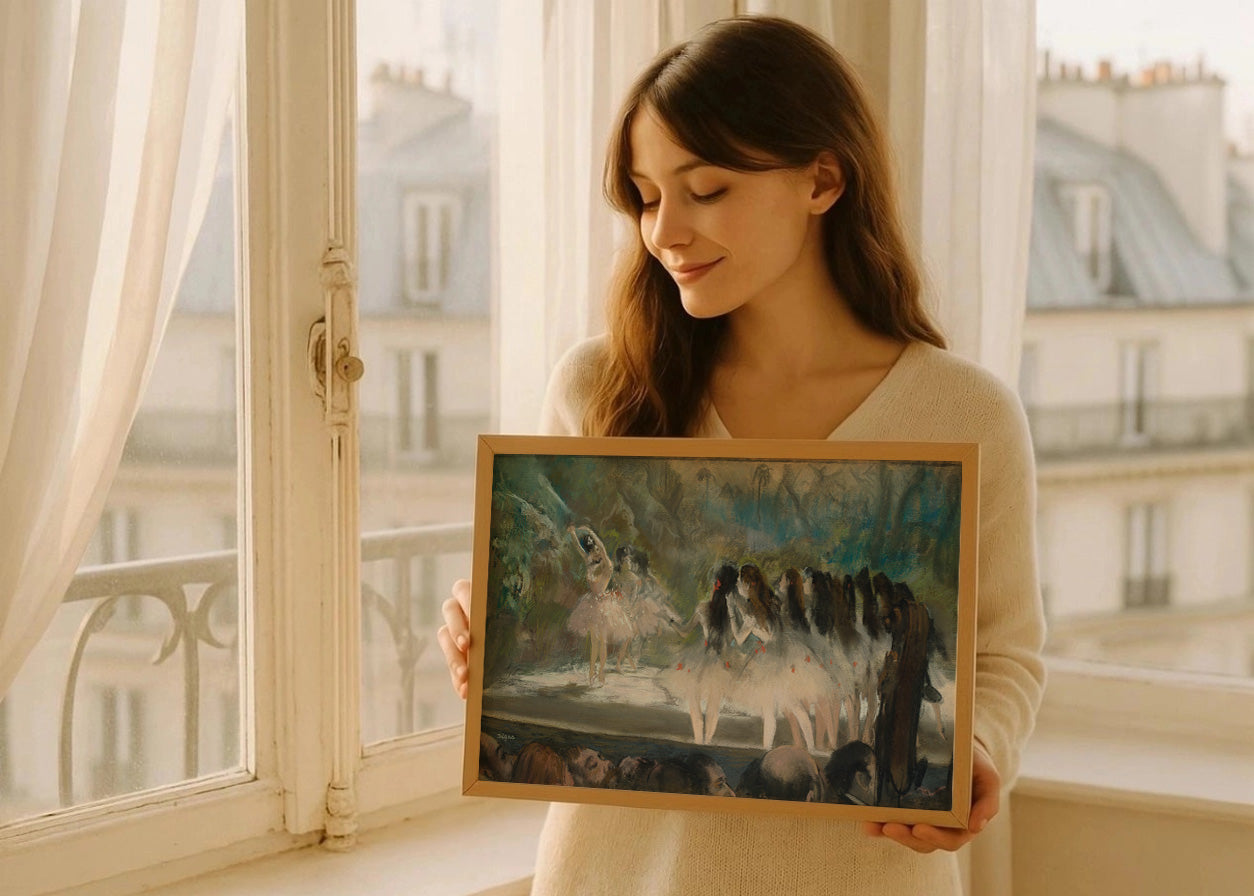 Cuadro Ballet en la Ópera de París (Edgar Degas)