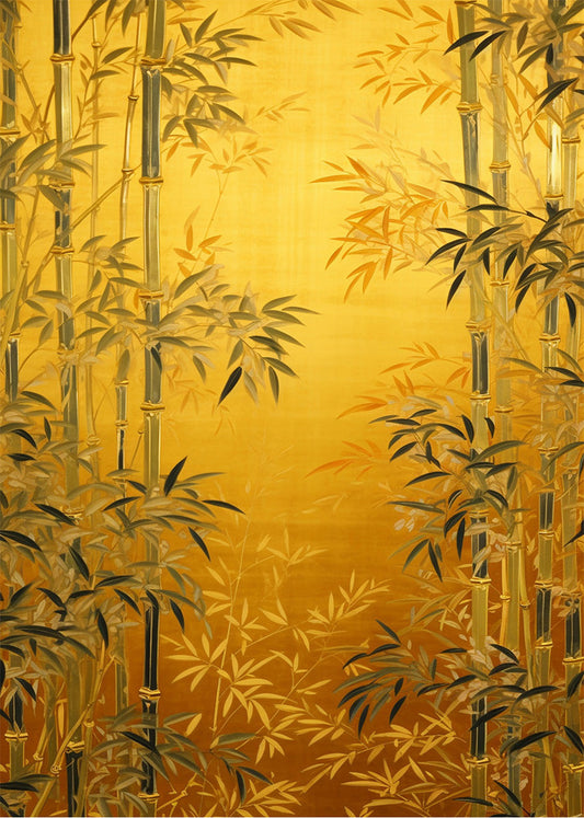 Cuadro Bamboo leaves