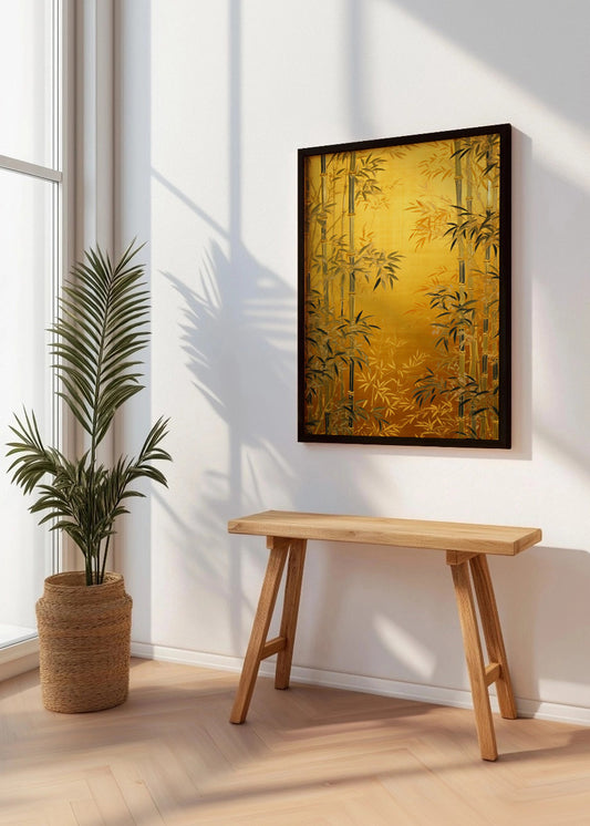 Cuadro Bamboo leaves