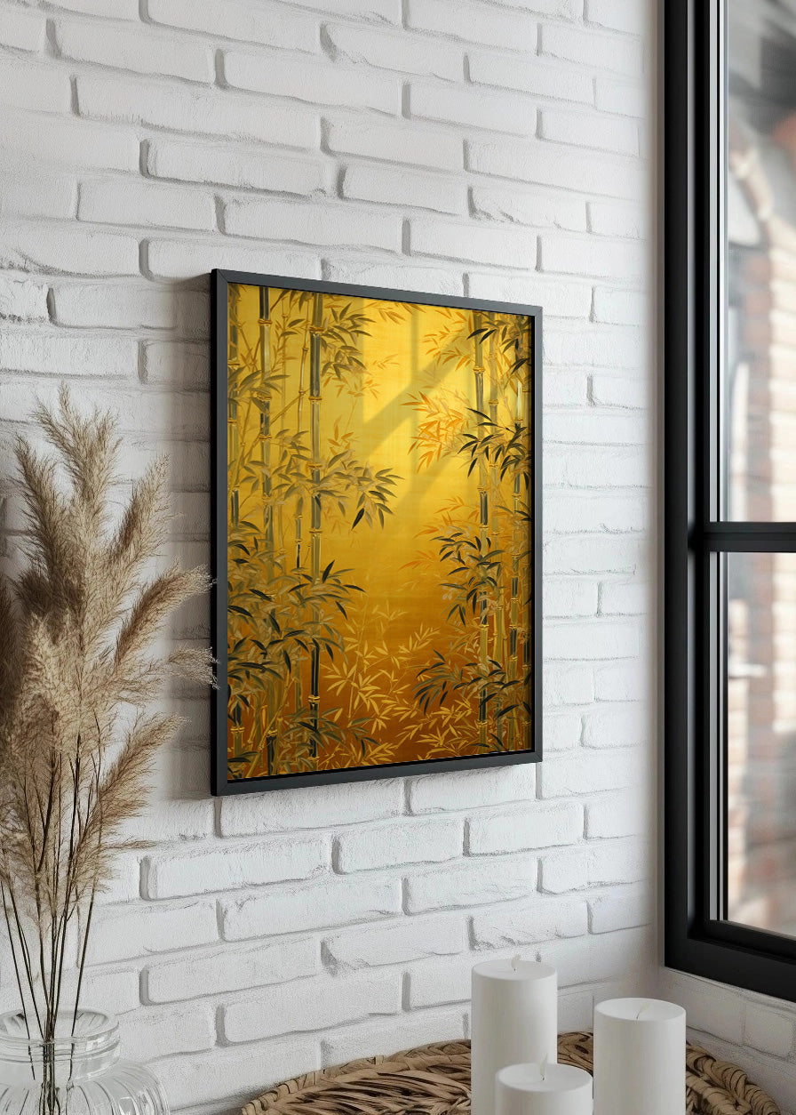 Cuadro Bamboo leaves