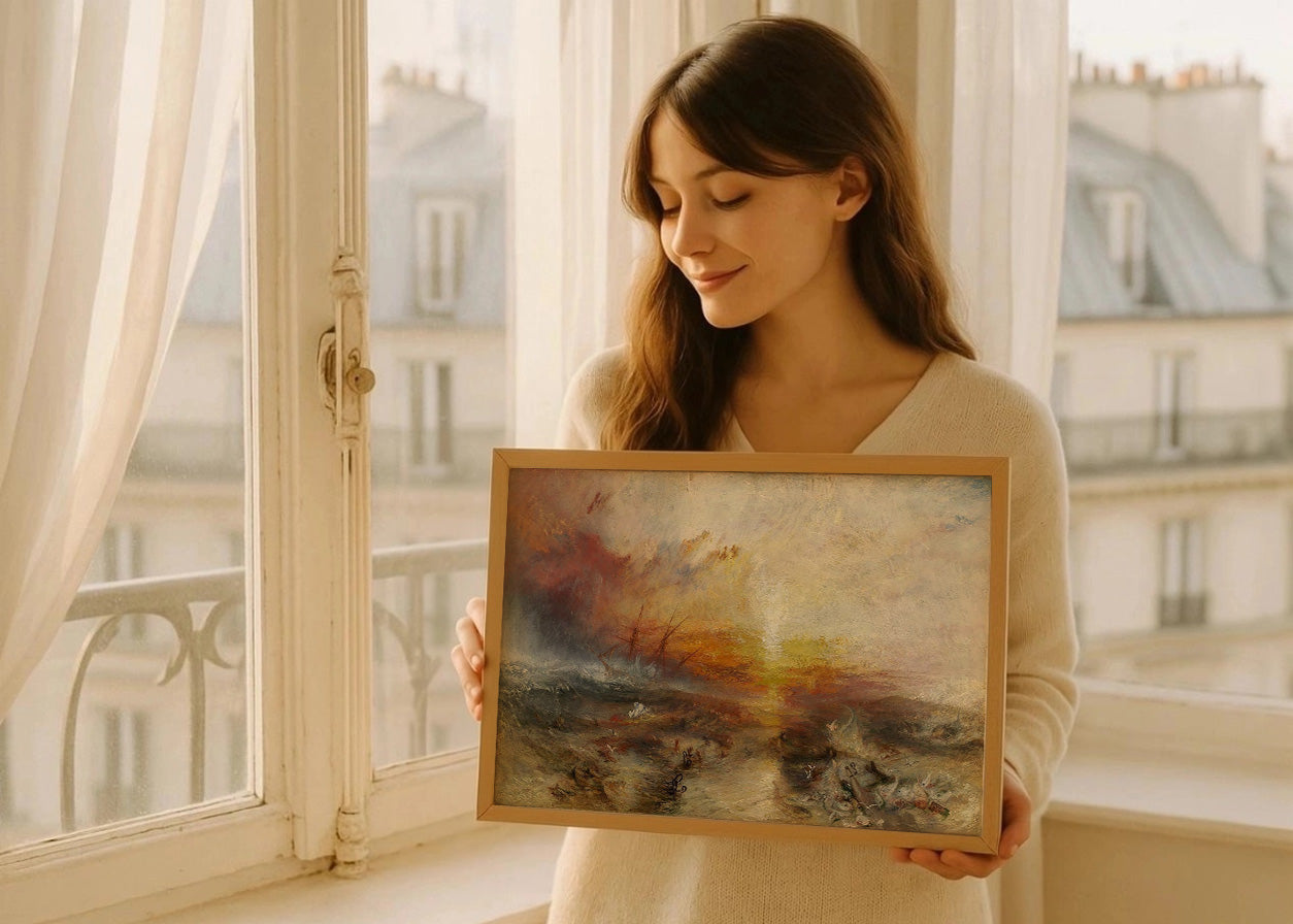 Cuadro Barco de esclavos (Turner)