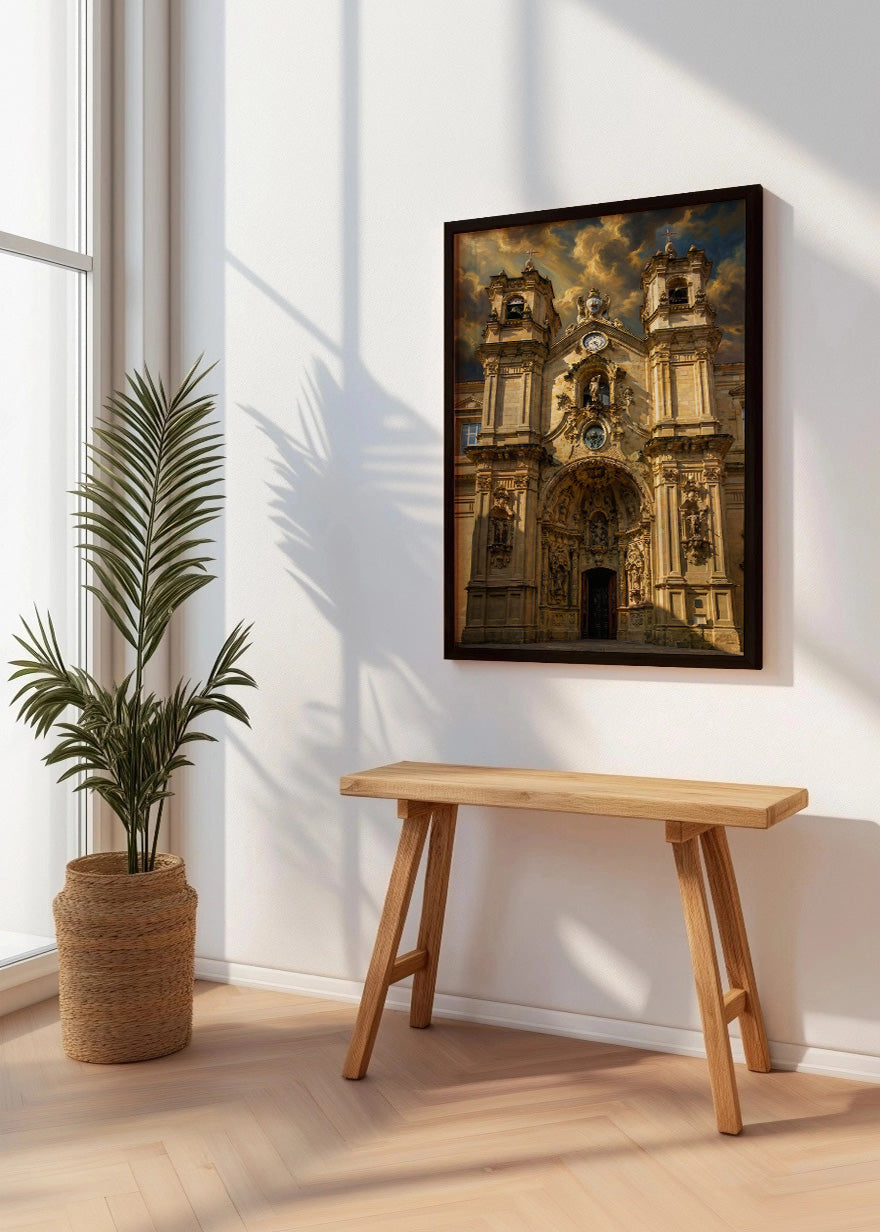Cuadro Basílica de Santa María de San Sebastián - Barroco