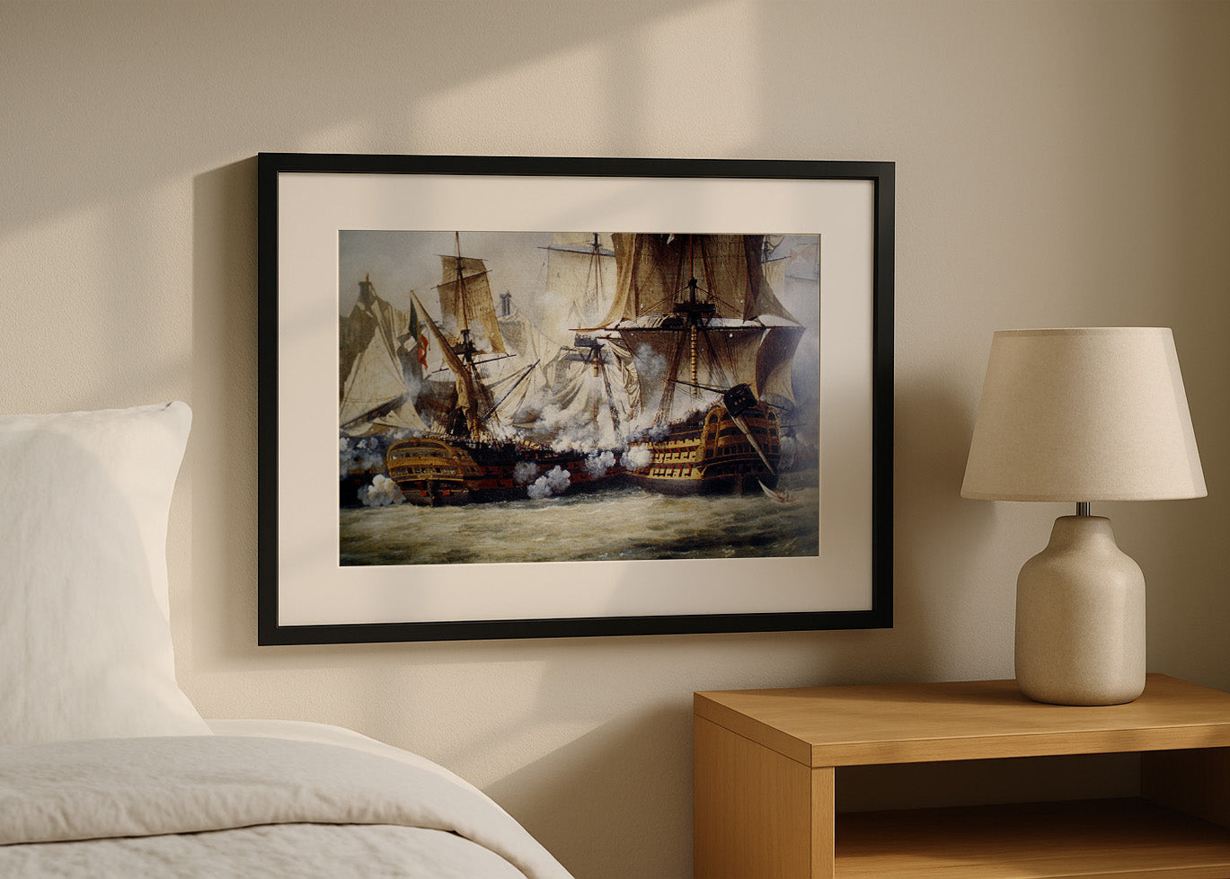 Cuadro Batalla de Trafalgar 1805 (Crepin)