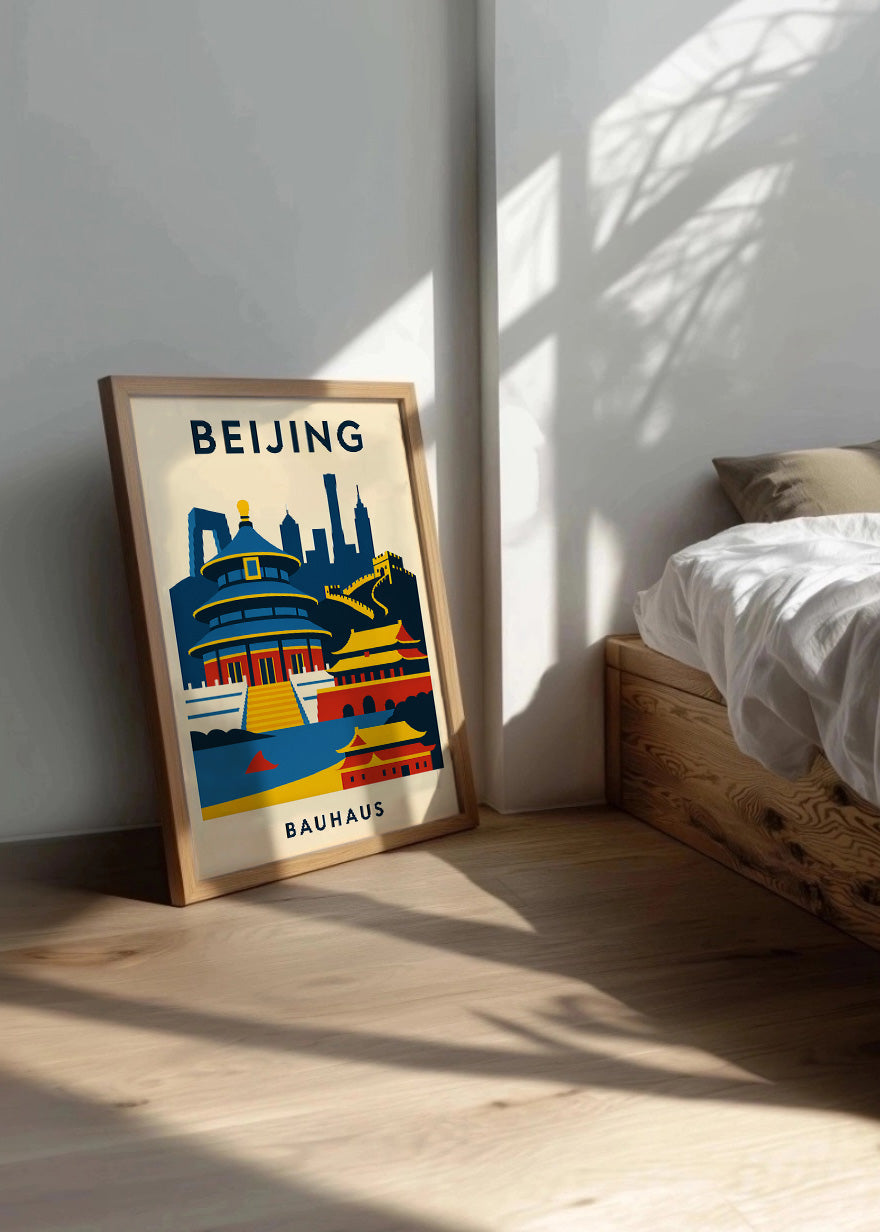 Cuadro Beijing Poster Bauhaus
