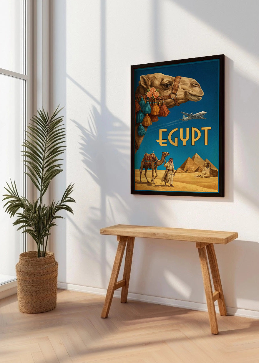 Cuadro Bienvenido a Egipto