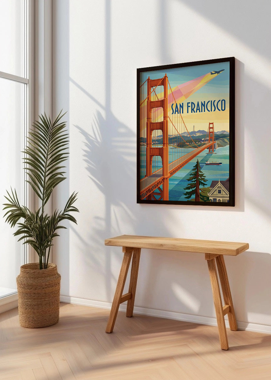 Cuadro Bienvenido a San Francisco