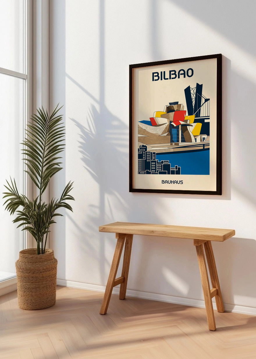 Cuadro Bilbao Poster Bauhaus