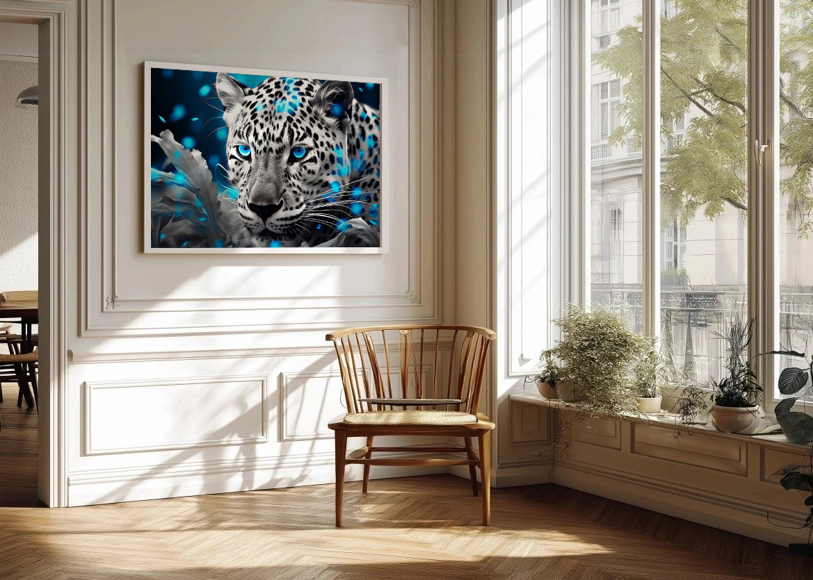 Cuadro Blue-Eyes White Tiger