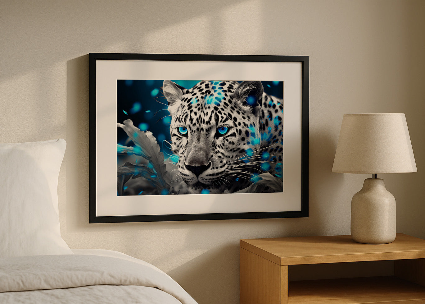 Cuadro Blue-Eyes White Tiger