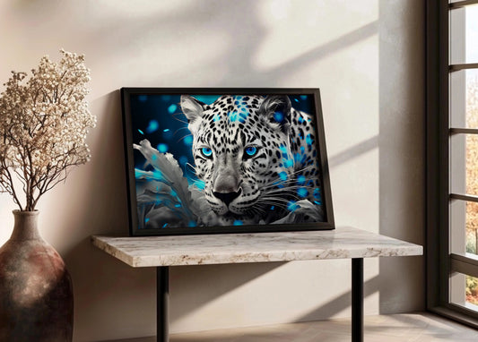 Cuadro Blue-Eyes White Tiger