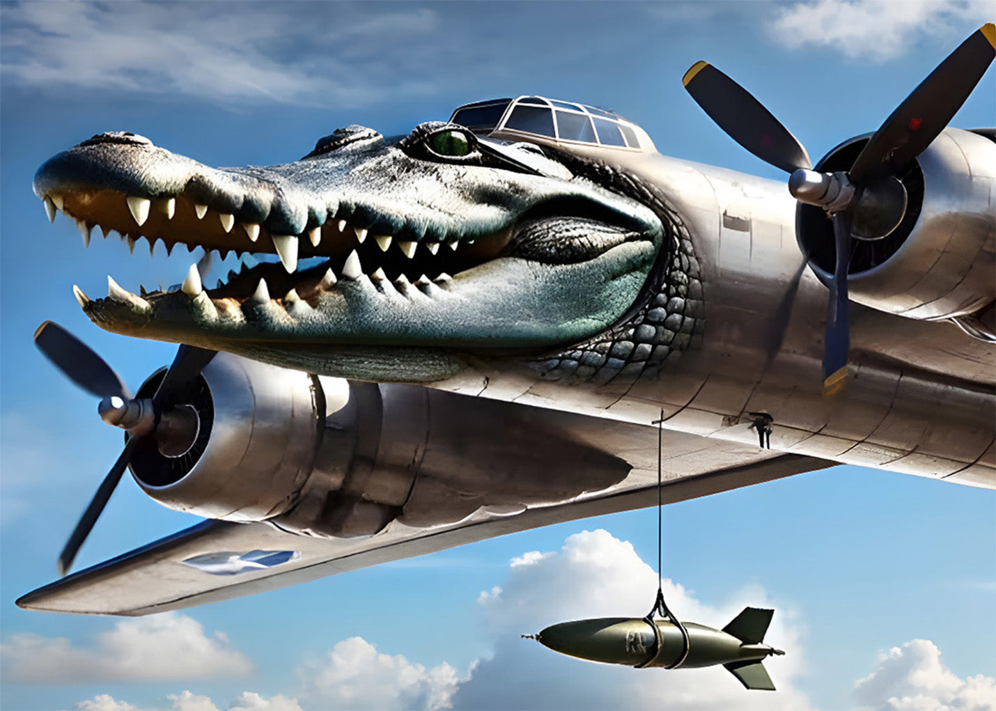Cuadro Bombardiro Crocodilo aa
