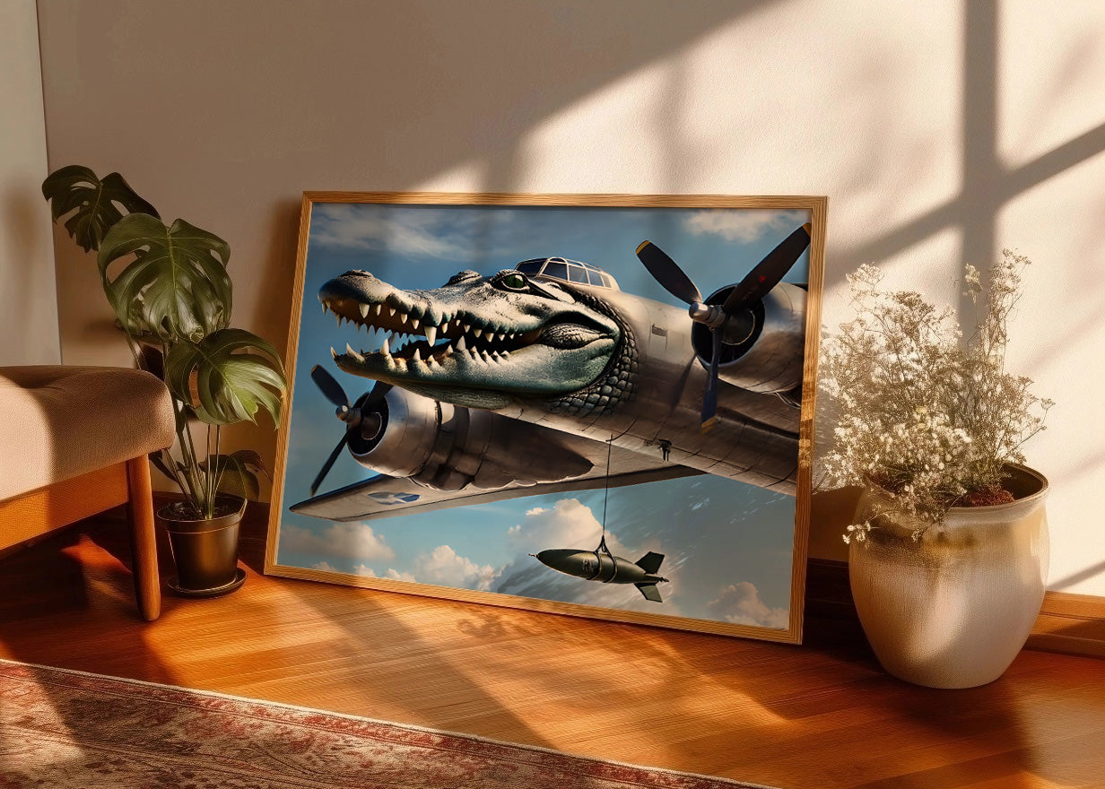 Cuadro Bombardiro Crocodilo aa