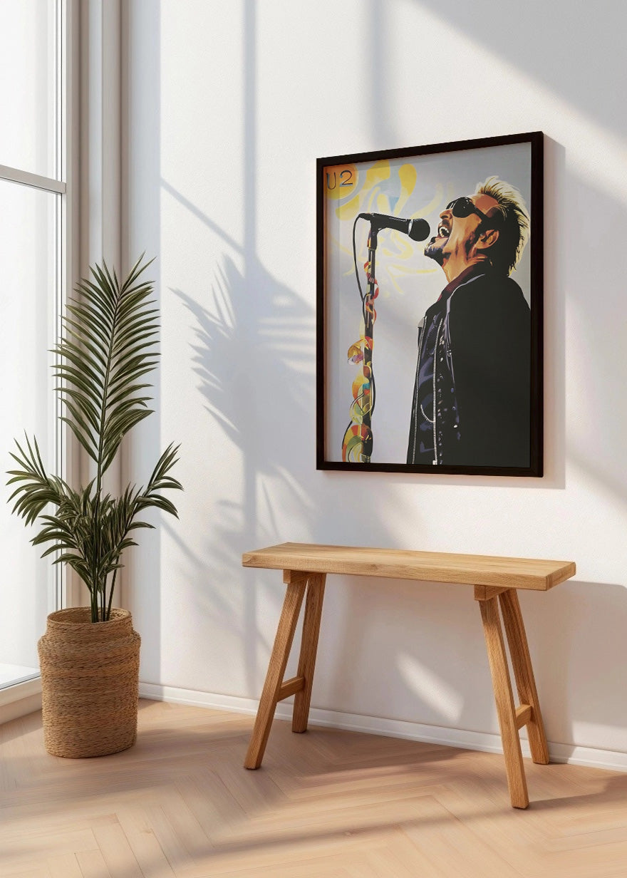 Cuadro Bono de U2