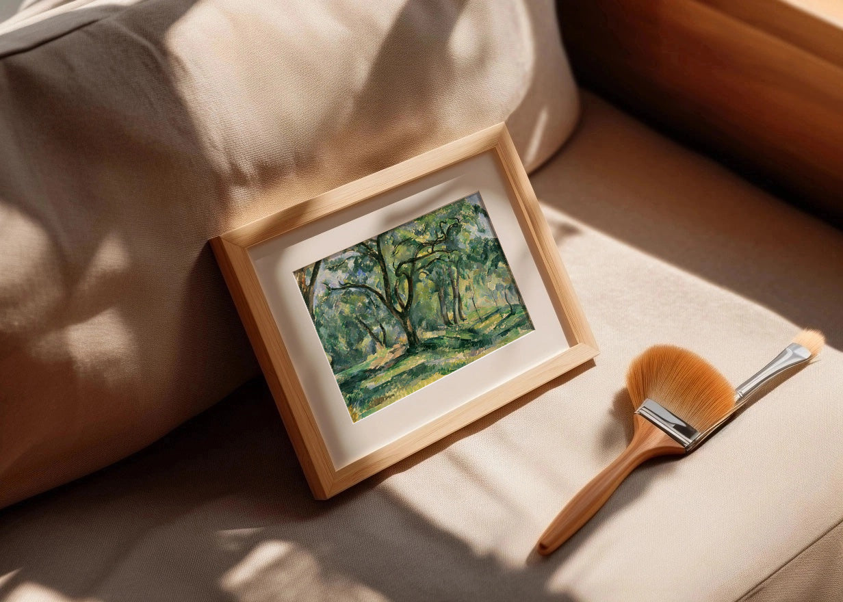 Cuadro Bosque (Cezanne)